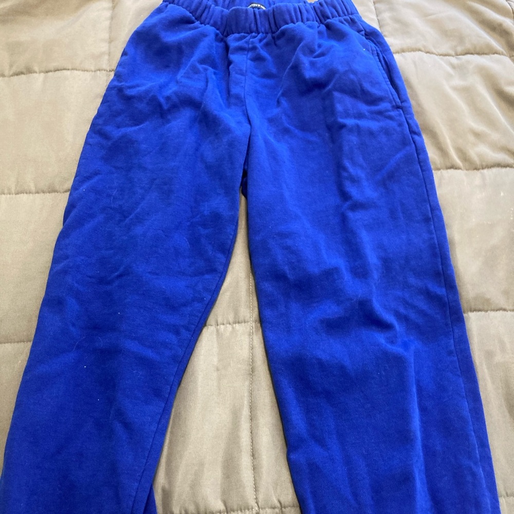 brandy melville blue sweatpants